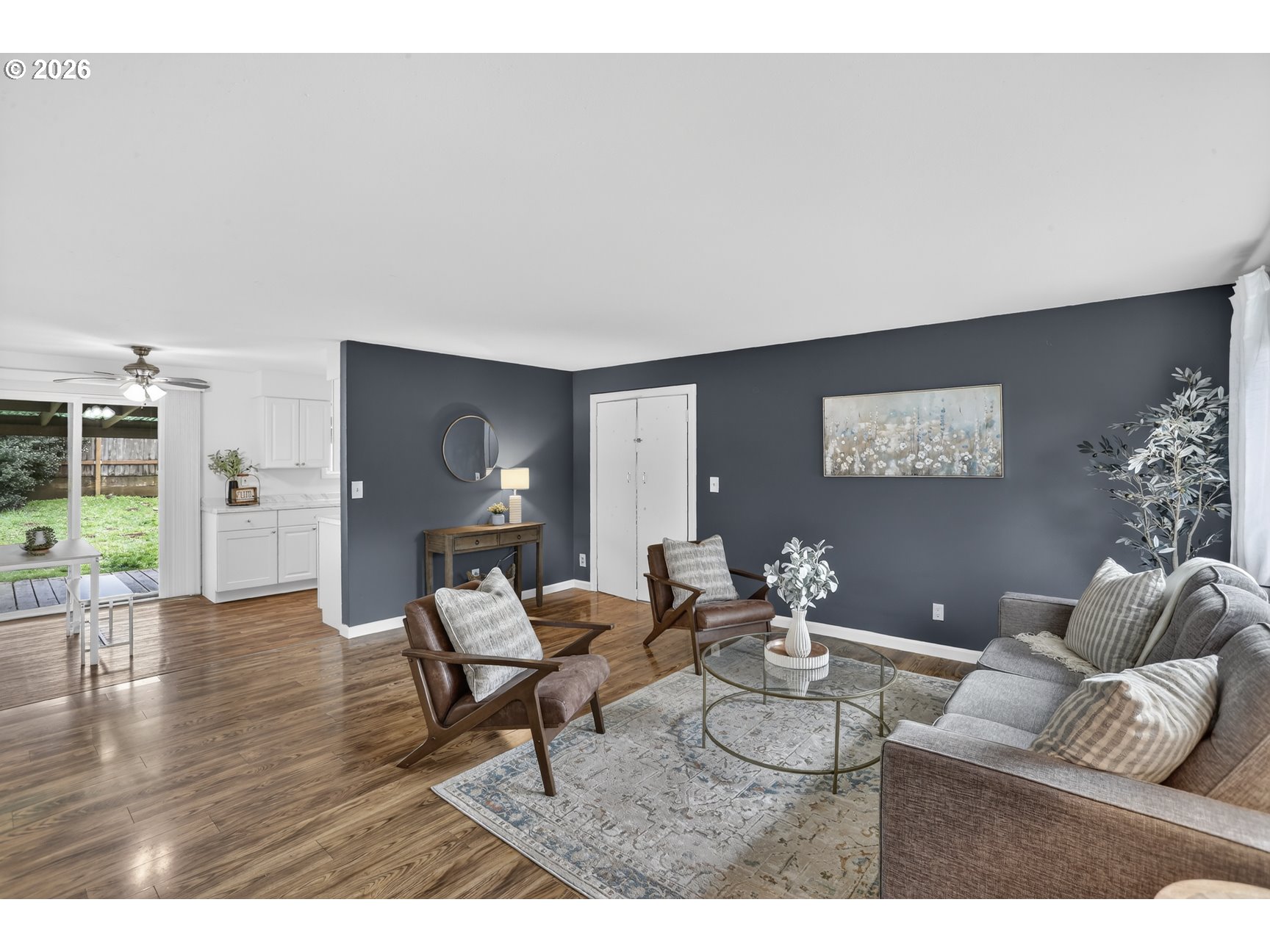 290 North 4th Street St. Helens, OR 97051 - Photo 3 of 26 a living room with furniture and wooden floor