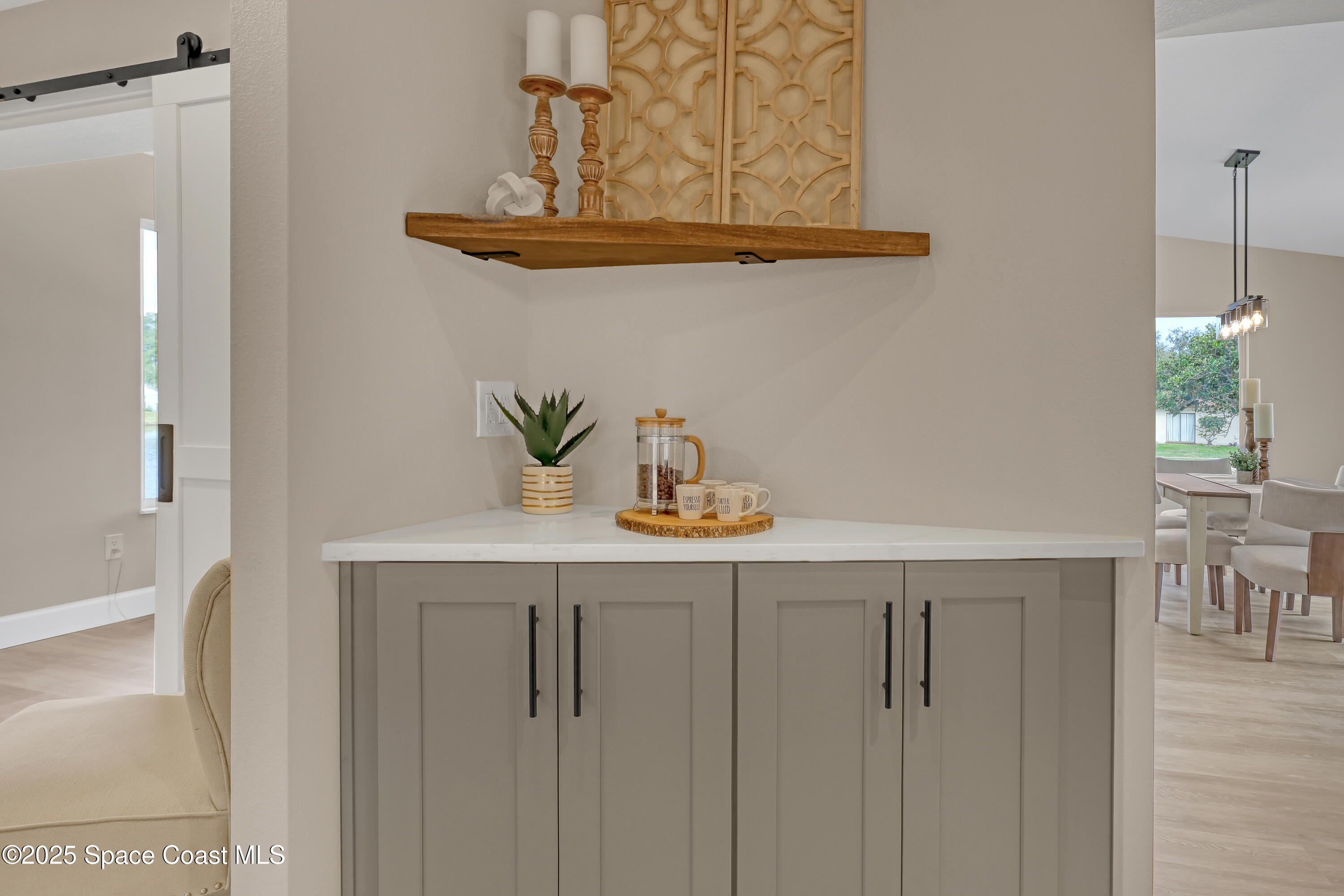 443 Myrtlewood Road Melbourne, FL 32940 - Photo 28 of 72 Kitchen "Coffee Corner"