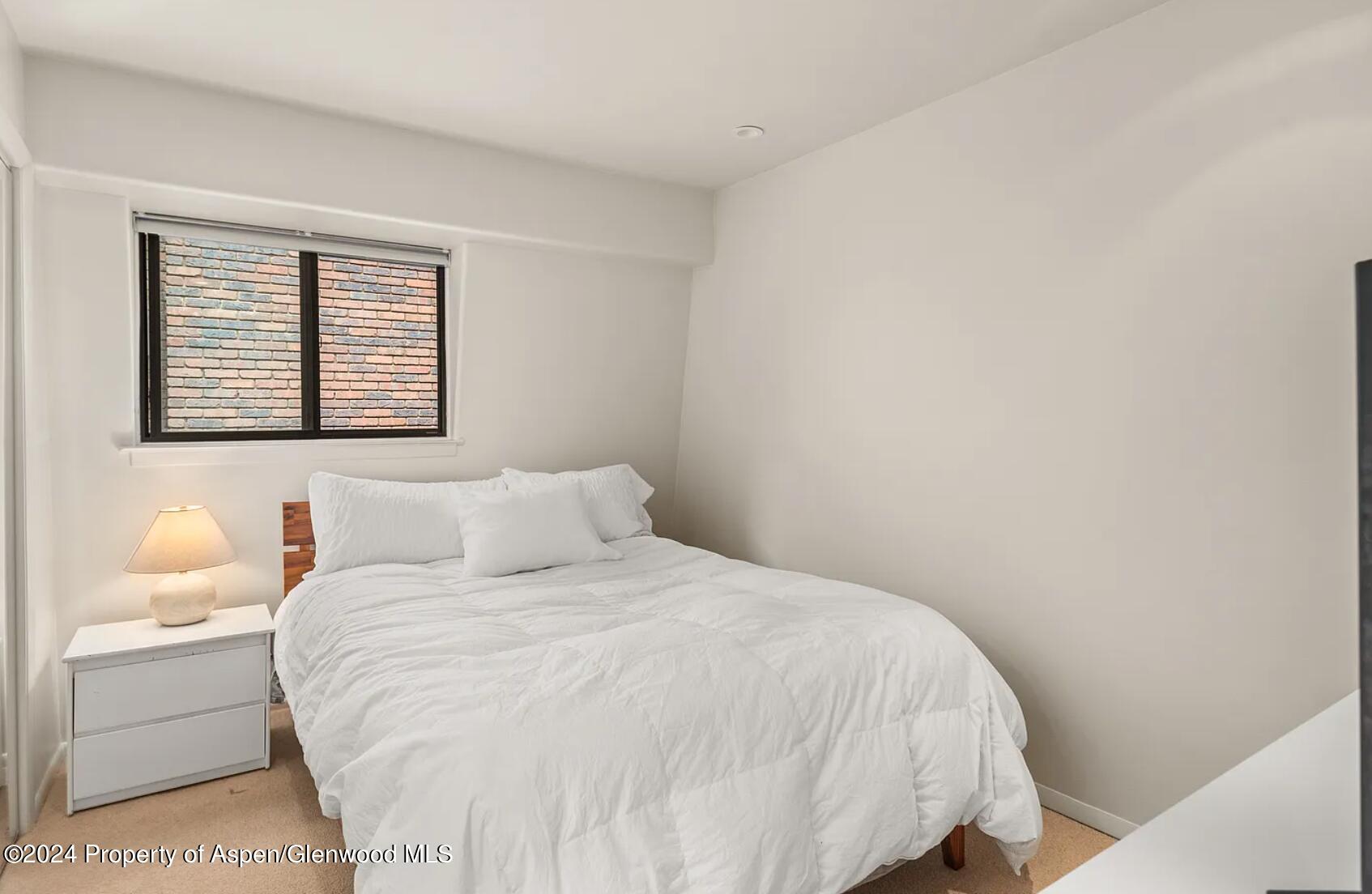 108 West Hyman Avenue, Unit 2 Aspen, CO 81611 - Photo 11 of 18 a bedroom with a bed and window