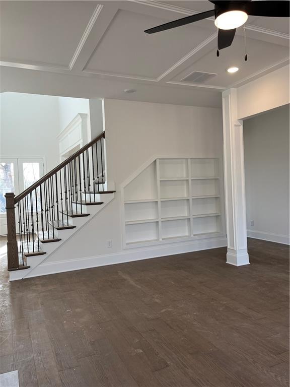 3745 Reserve Overlook Way Cumming, GA 30041 - Photo 21 of 87 a view of an empty room with a staircase