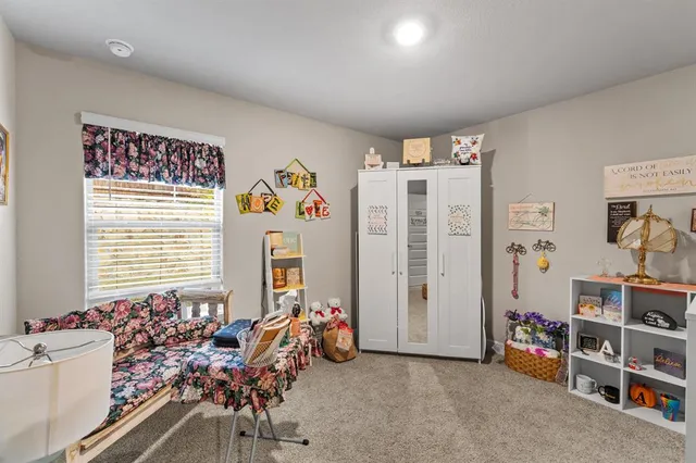 a view of a room with toys