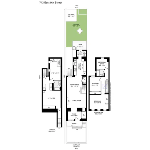 $1,377,000 | 743 East 9th Street | Midwood