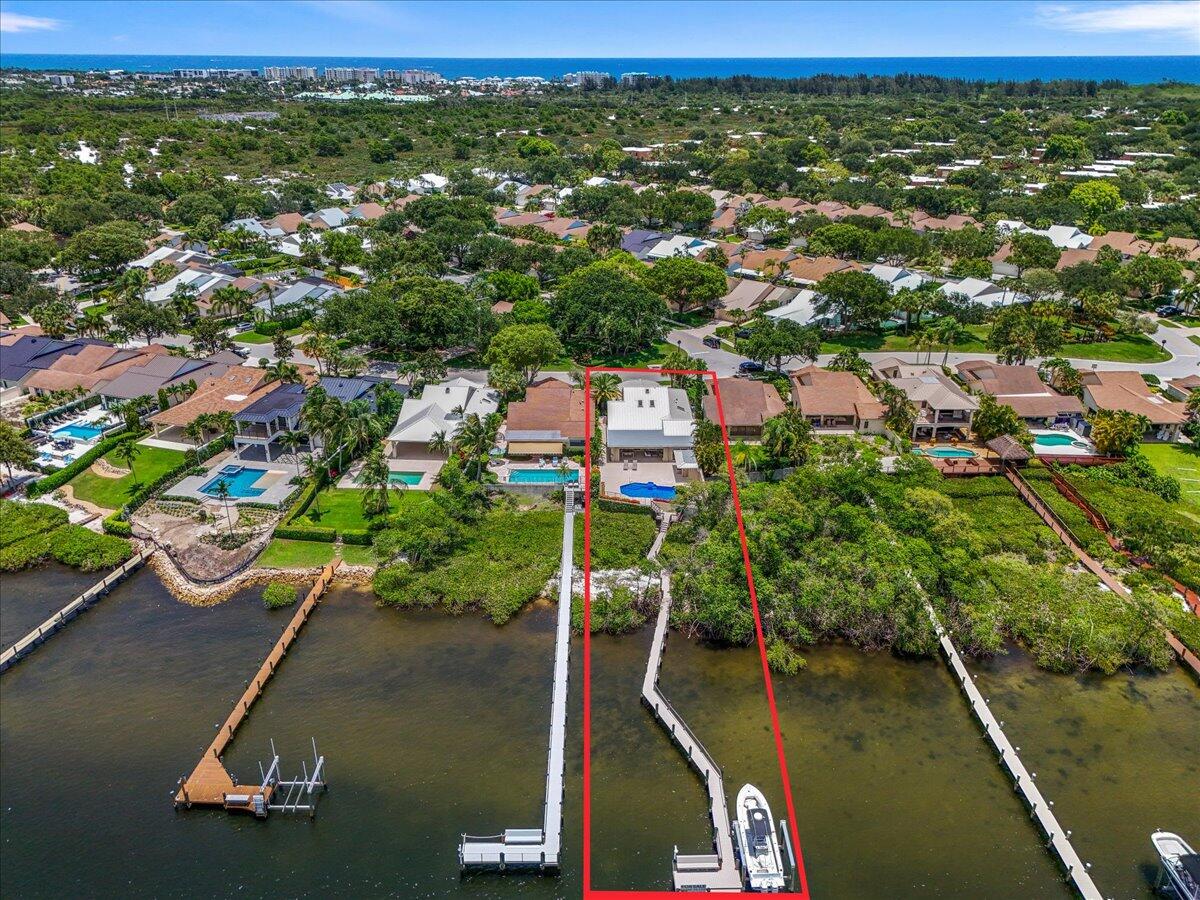 352 River Edge Road Jupiter, FL 33477 - Photo 2 of 56 Aerial Intracoastal Front