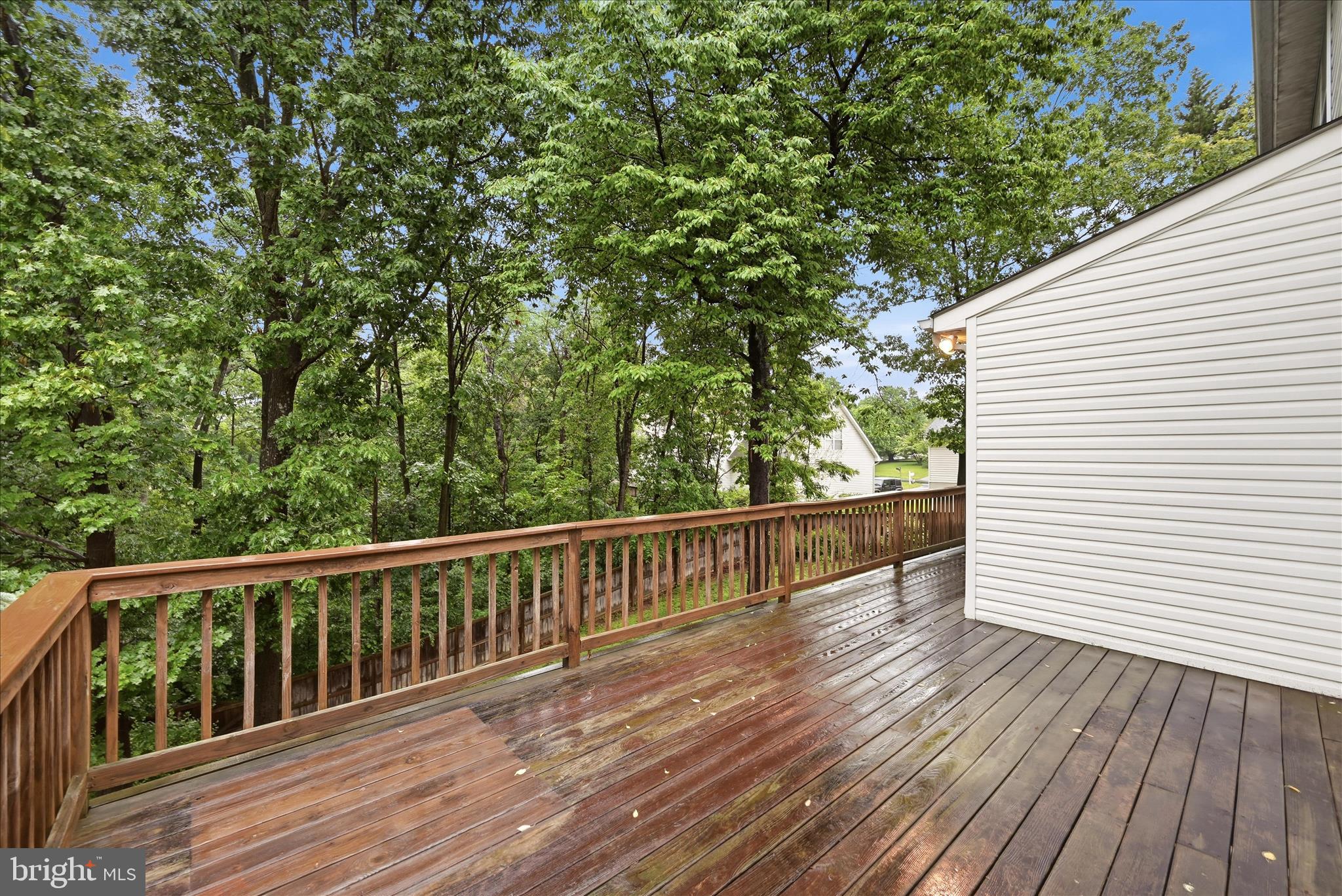 237 Asbury Road Winchester, VA 22602 - Photo 26 of 41 Deck overlooking wooded backyard