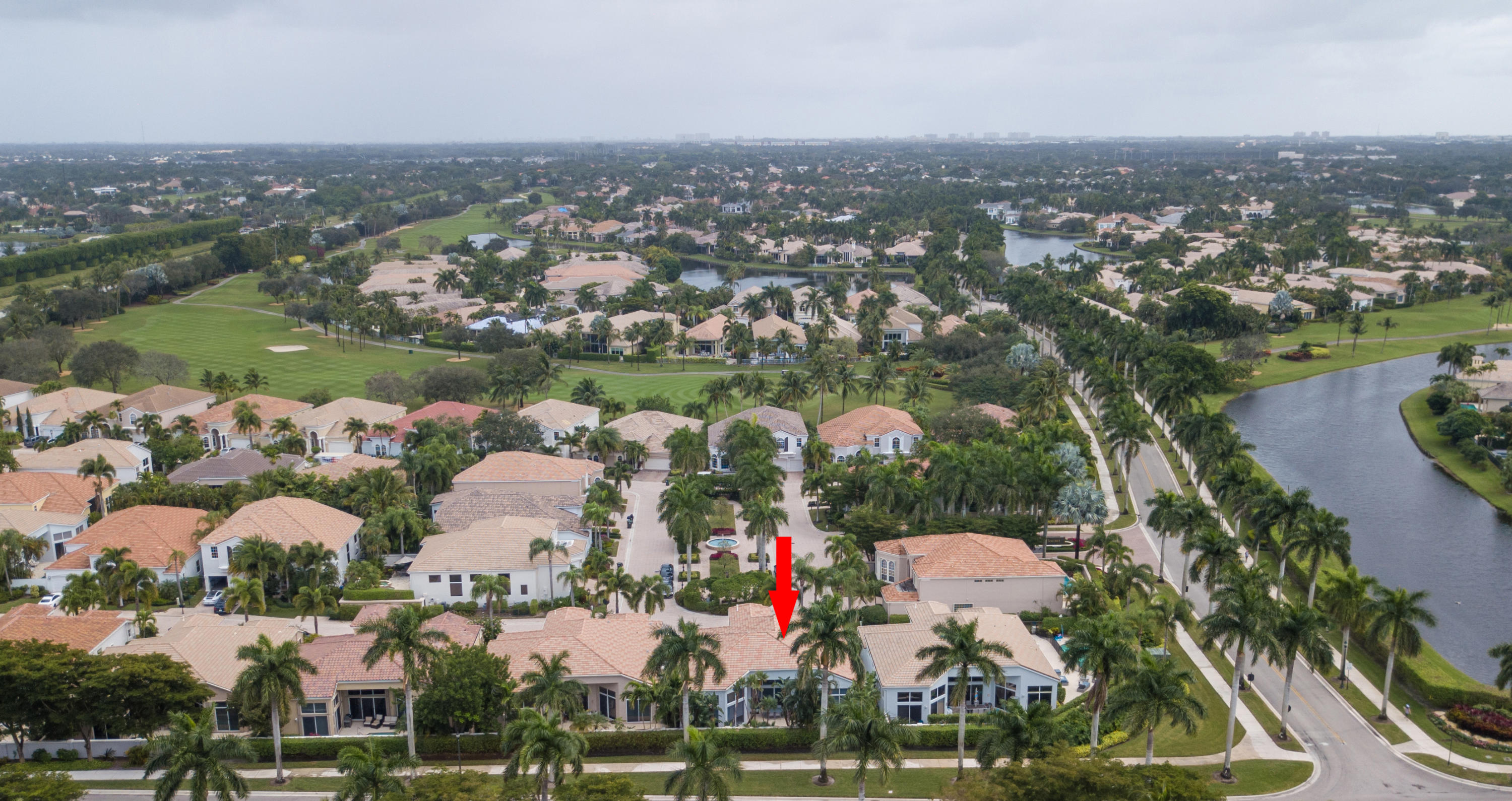 6573 Somerset Circle Boca Raton, FL 33496 - Photo 42 of 48 Drone from back