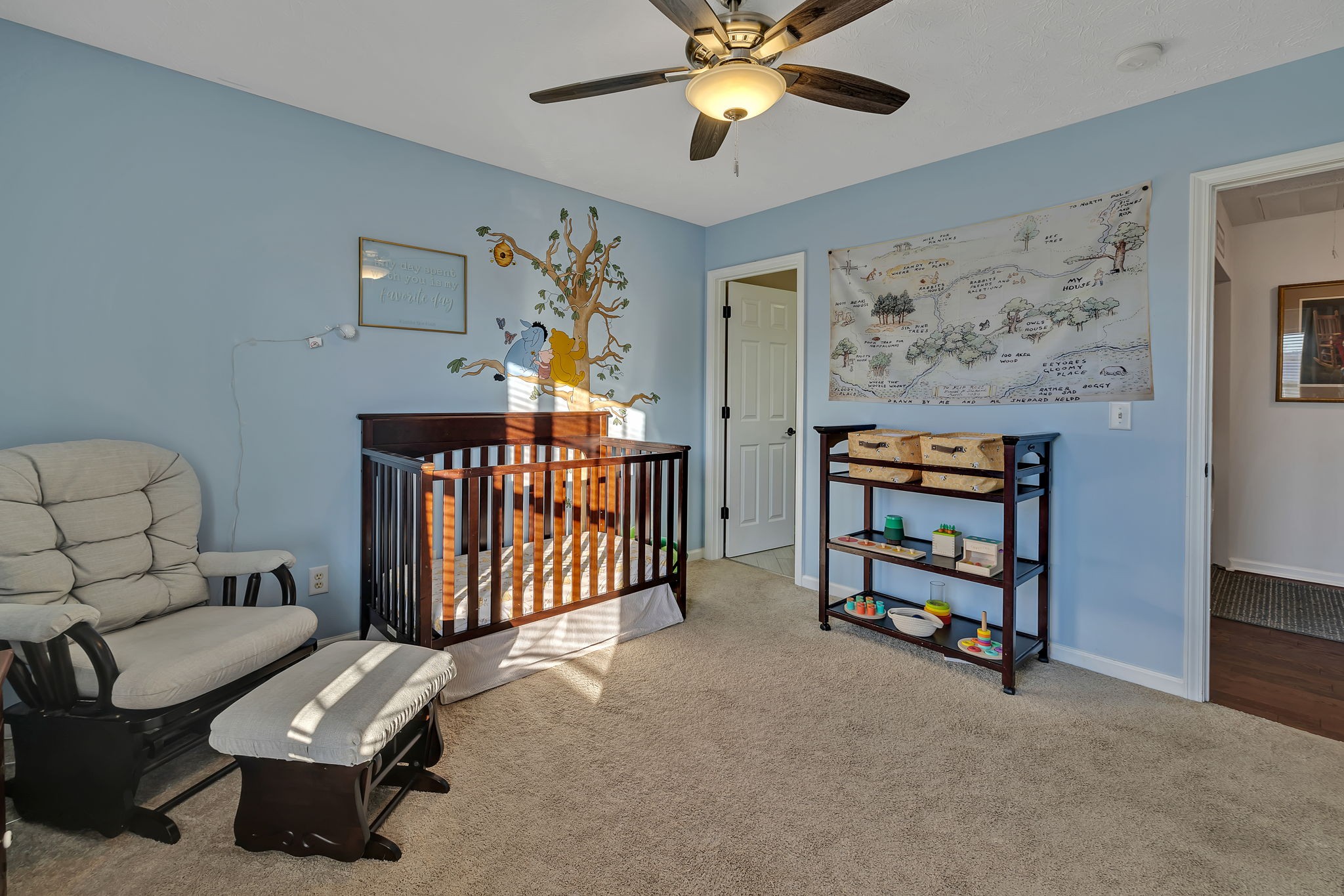 3435 Harpeth Springs Drive Nashville, TN 37221 - Photo 24 of 34 a living room with furniture and a flat screen tv