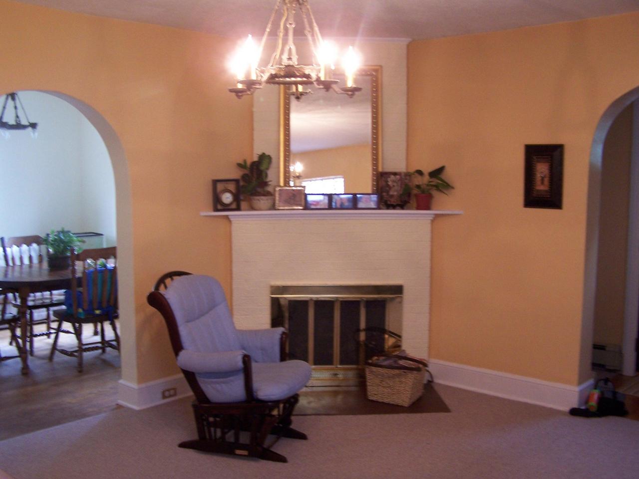 2013 Holley Road Roanoke, VA 24012 - Photo 3 of 10 Living Room/Gas Logs