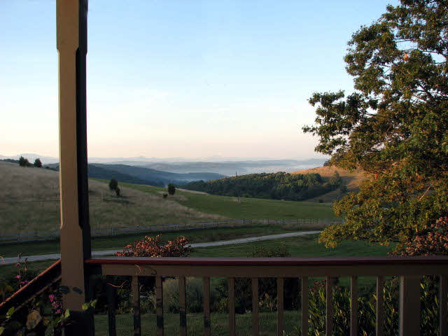 50 Pisgah Road Raphine, VA 24472 - Photo 4 of 12 a view of a yard from a balcony