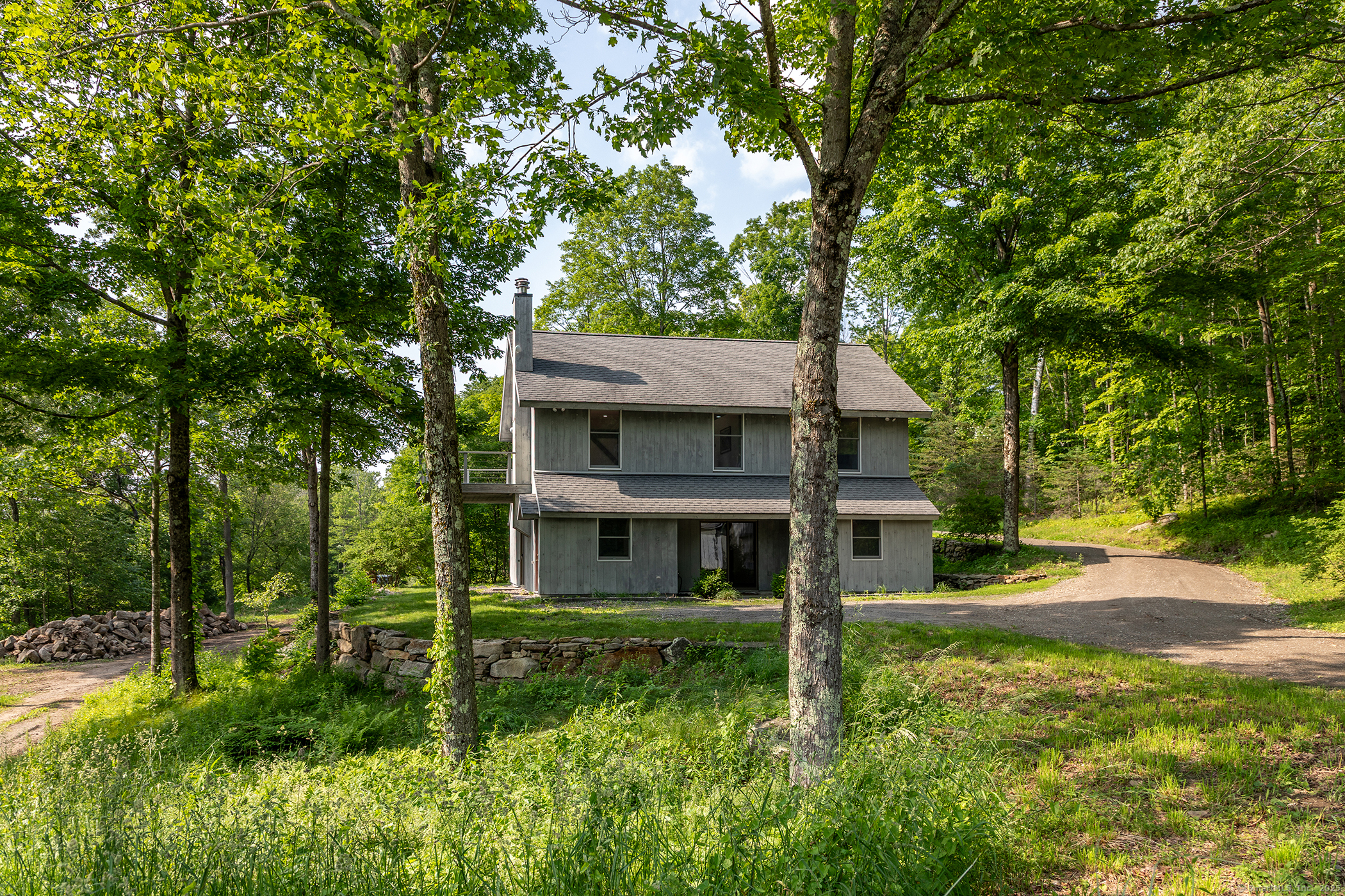 178 Carter Road Kent, CT 06754 - Photo 36 of 37 a view of a house with a yard