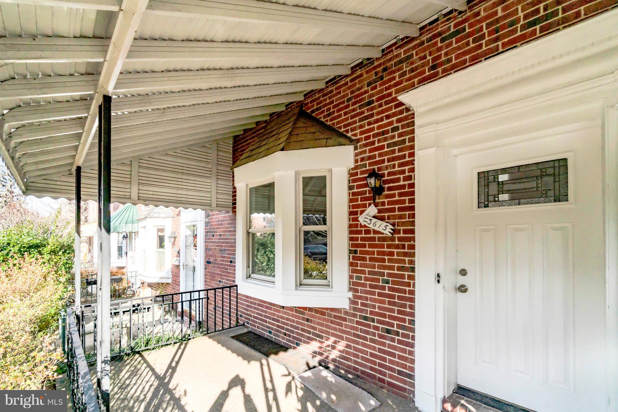 3615 Ednor Road Baltimore, MD 21218 - Photo 4 of 34 Front Exterior With Porch