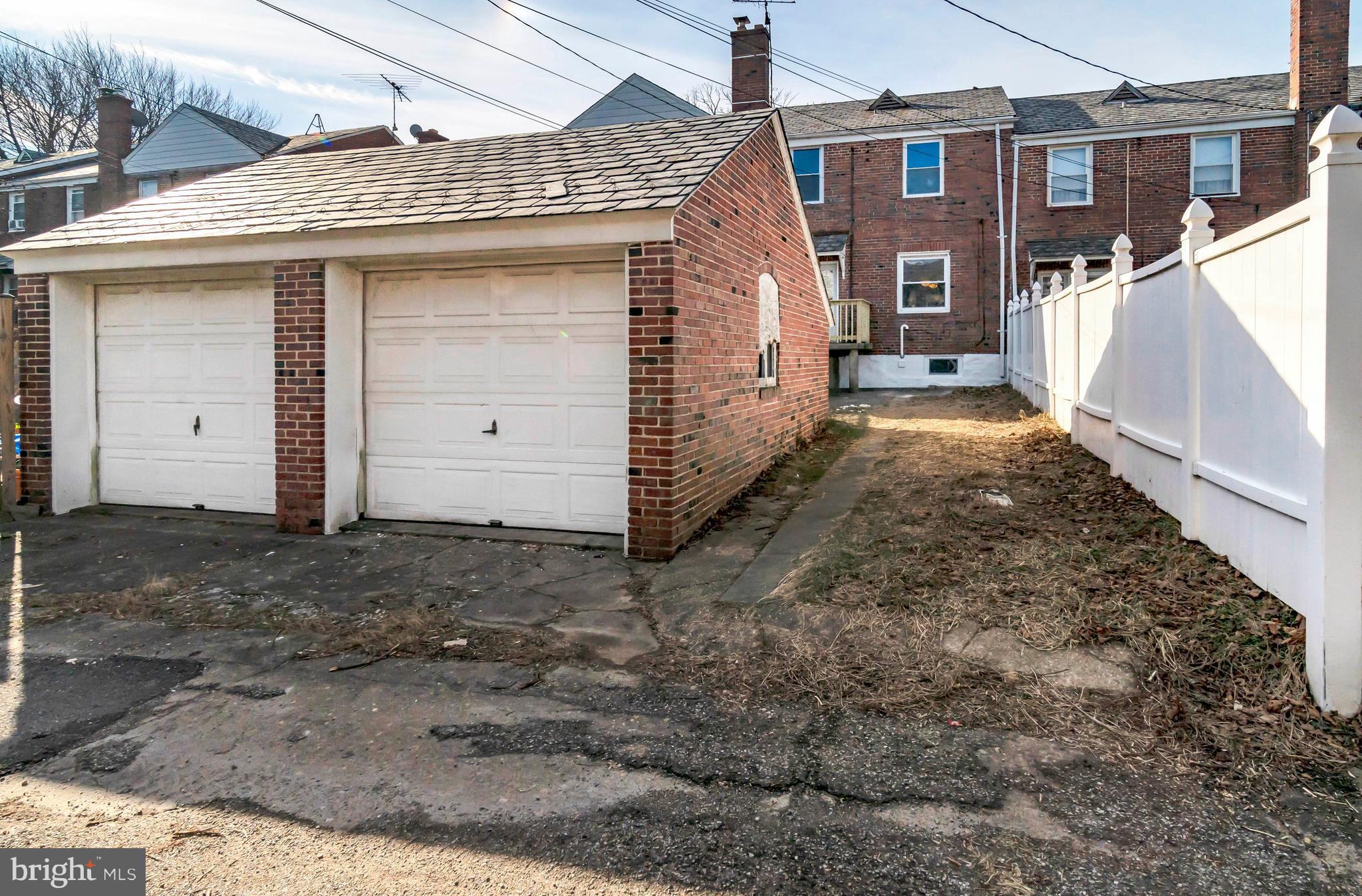 3615 Ednor Road Baltimore, MD 21218 - Photo 33 of 34 Rear Exterior View- Detached Garage