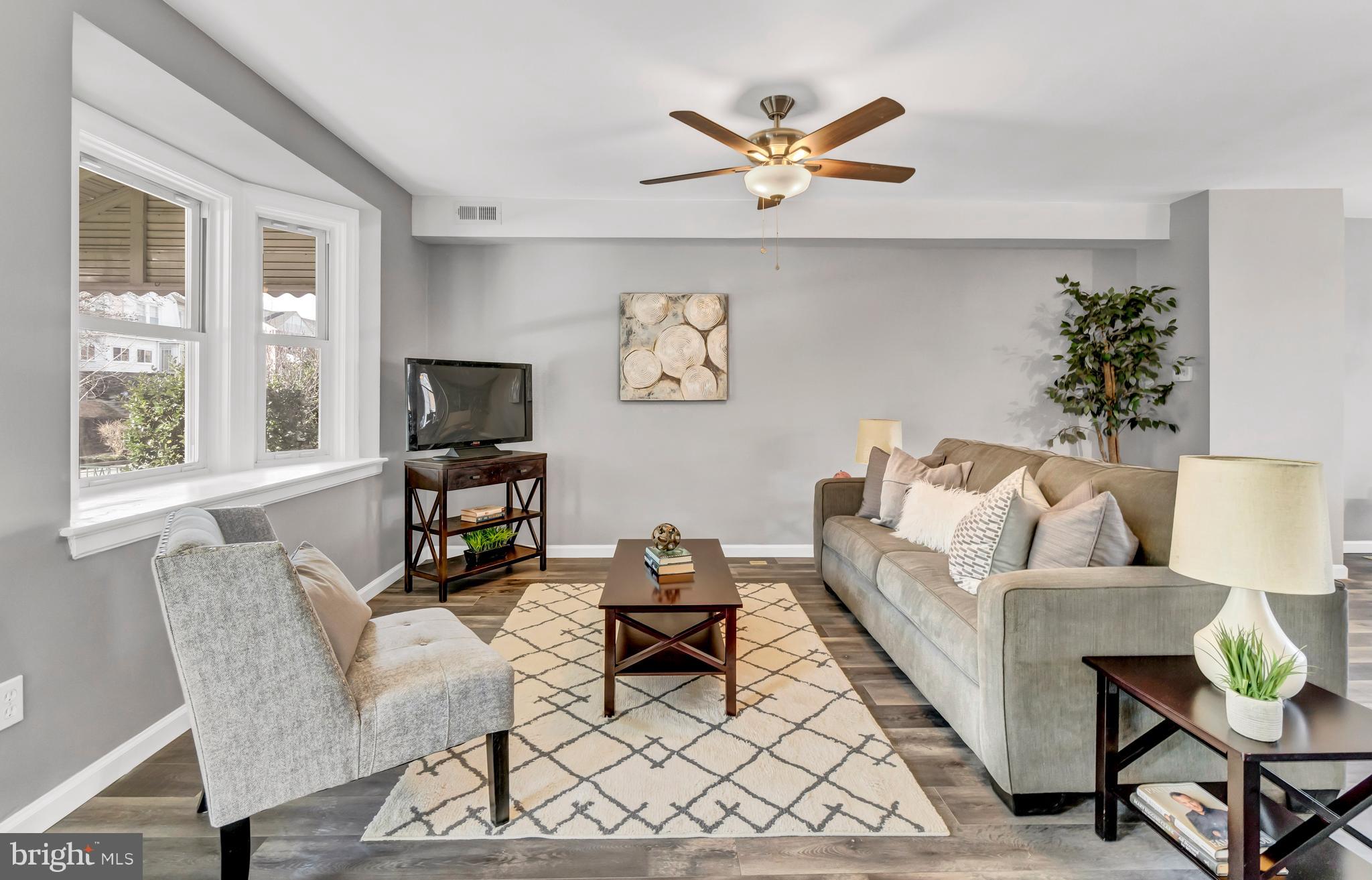 3615 Ednor Road Baltimore, MD 21218 - Photo 5 of 34 Living Room With Tons of Natural Light