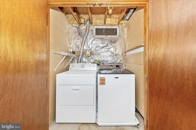 a view of storage and utility room