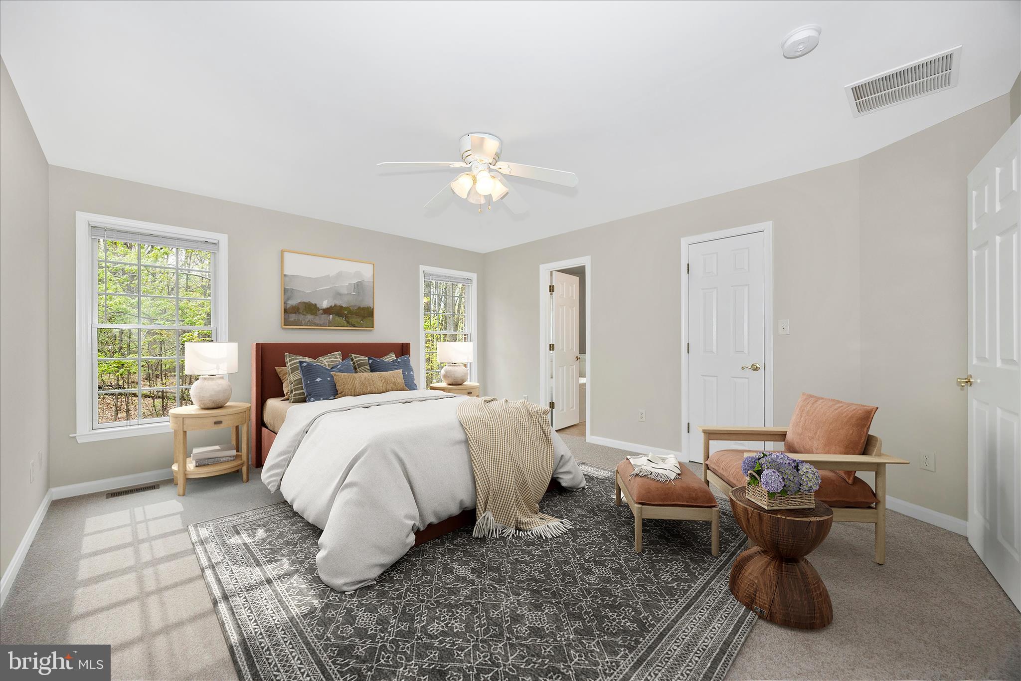 10393 Liberty Road Frederick, MD 21701 - Photo 7 of 47 a bedroom with a bed and wooden floor