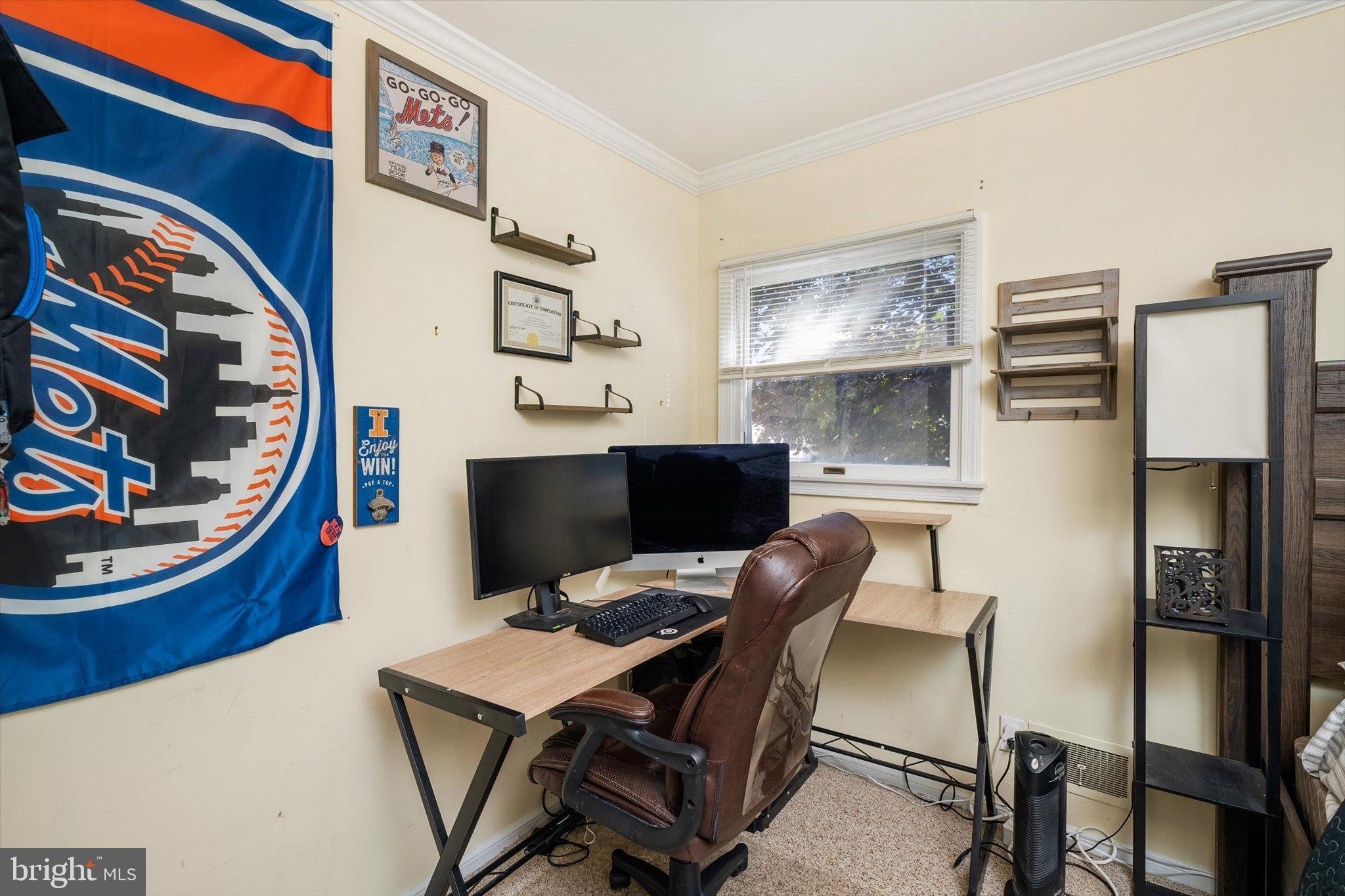 23 Beaumont Road Hamilton, NJ 08620 - Photo 19 of 45 a view of a workspace with furniture and wooden floor