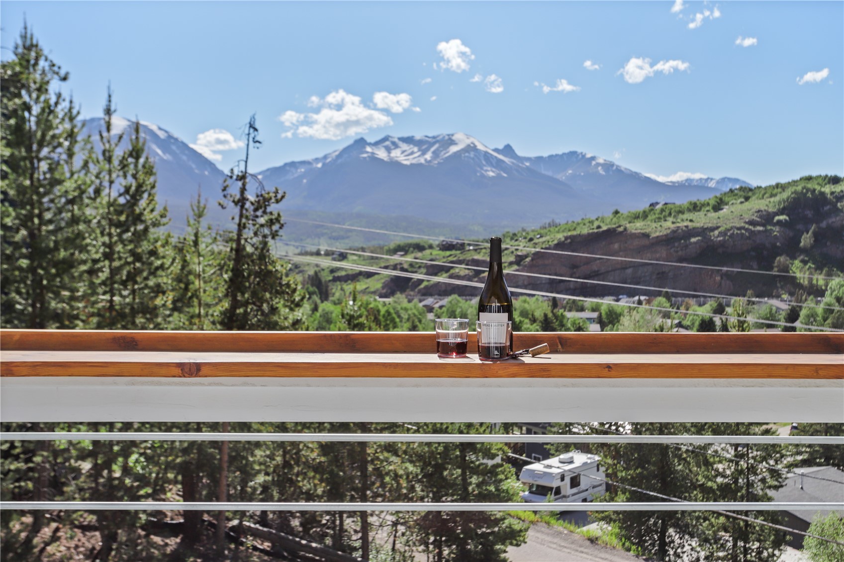 119 Evergreen Road Dillon, CO 80435 - Photo 30 of 36 View from upper deck