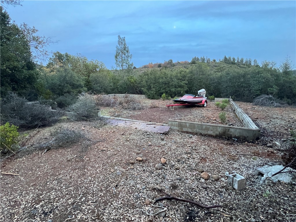 9400 McKinley Road Kelseyville, CA 95451 - Photo 26 of 31 a view of a dry yard with lots of trees