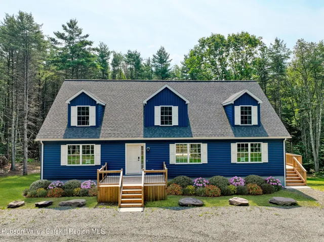 view of a black and white photo