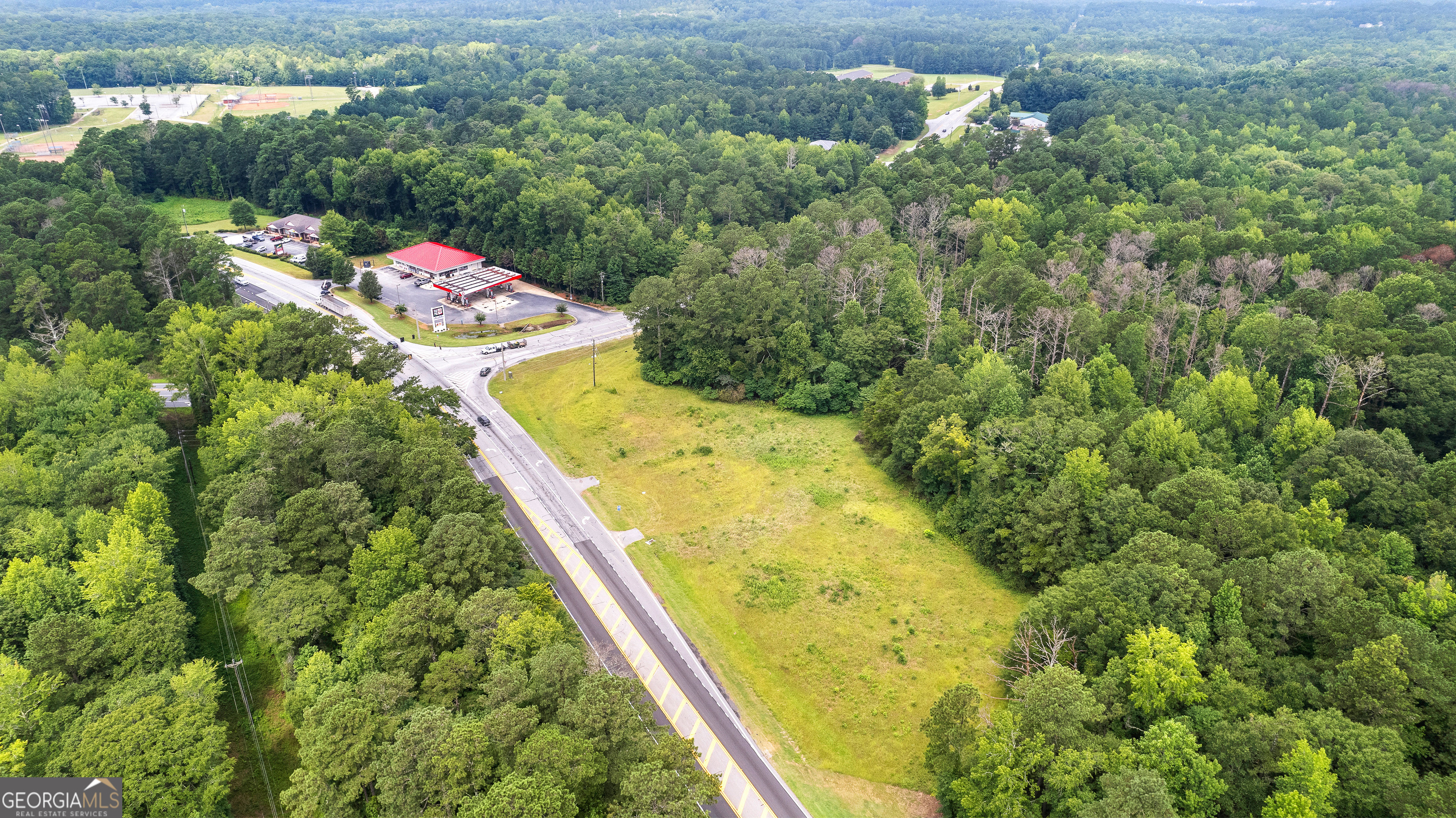 0 Poplar Road Sharpsburg, GA 30277 - Photo 5 of 16 a view of a swimming pool with a yard