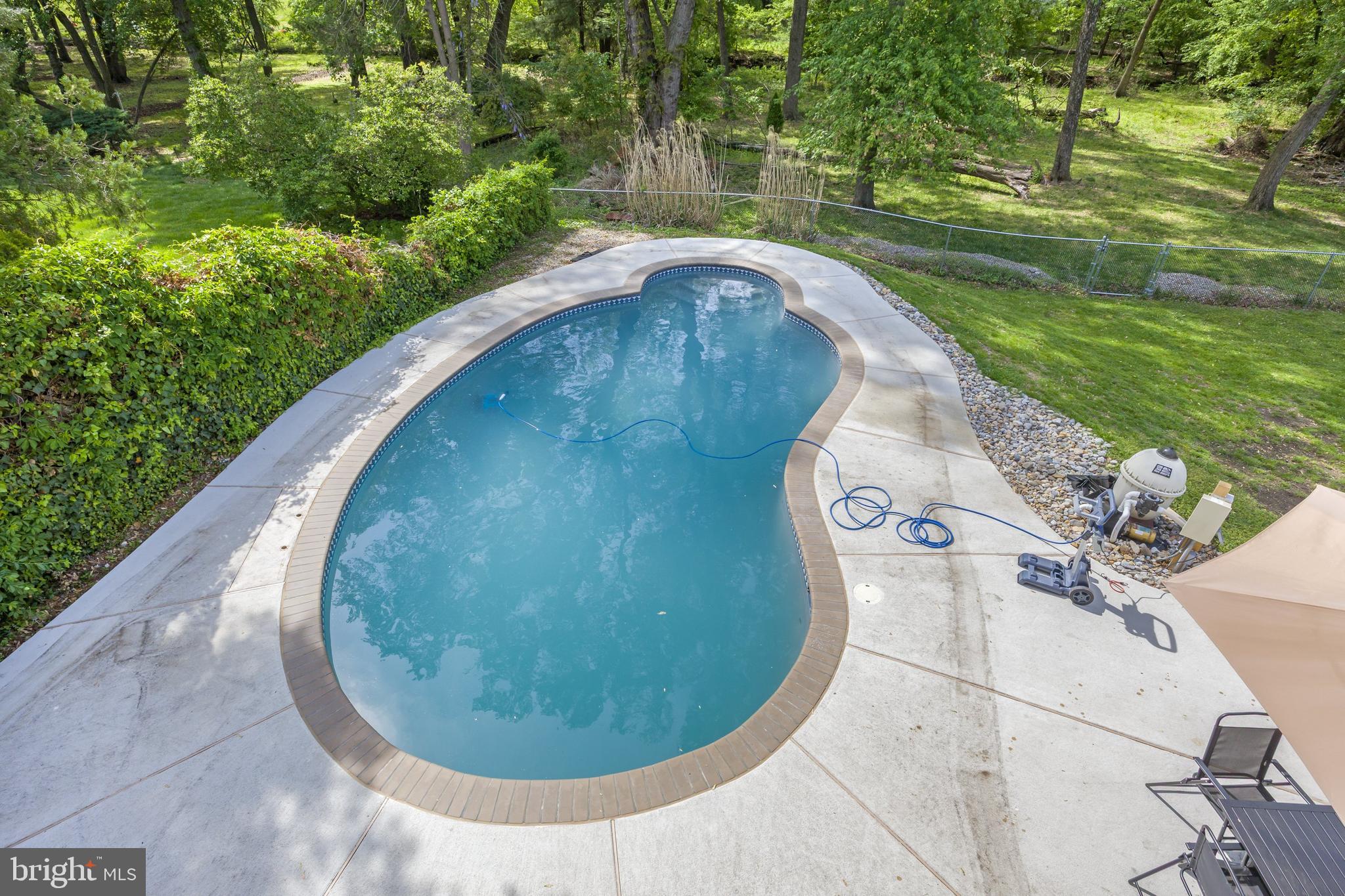205 Hamilton Road Marlton, NJ 08053 - Photo 16 of 21 an aerial view of a swimming pool
