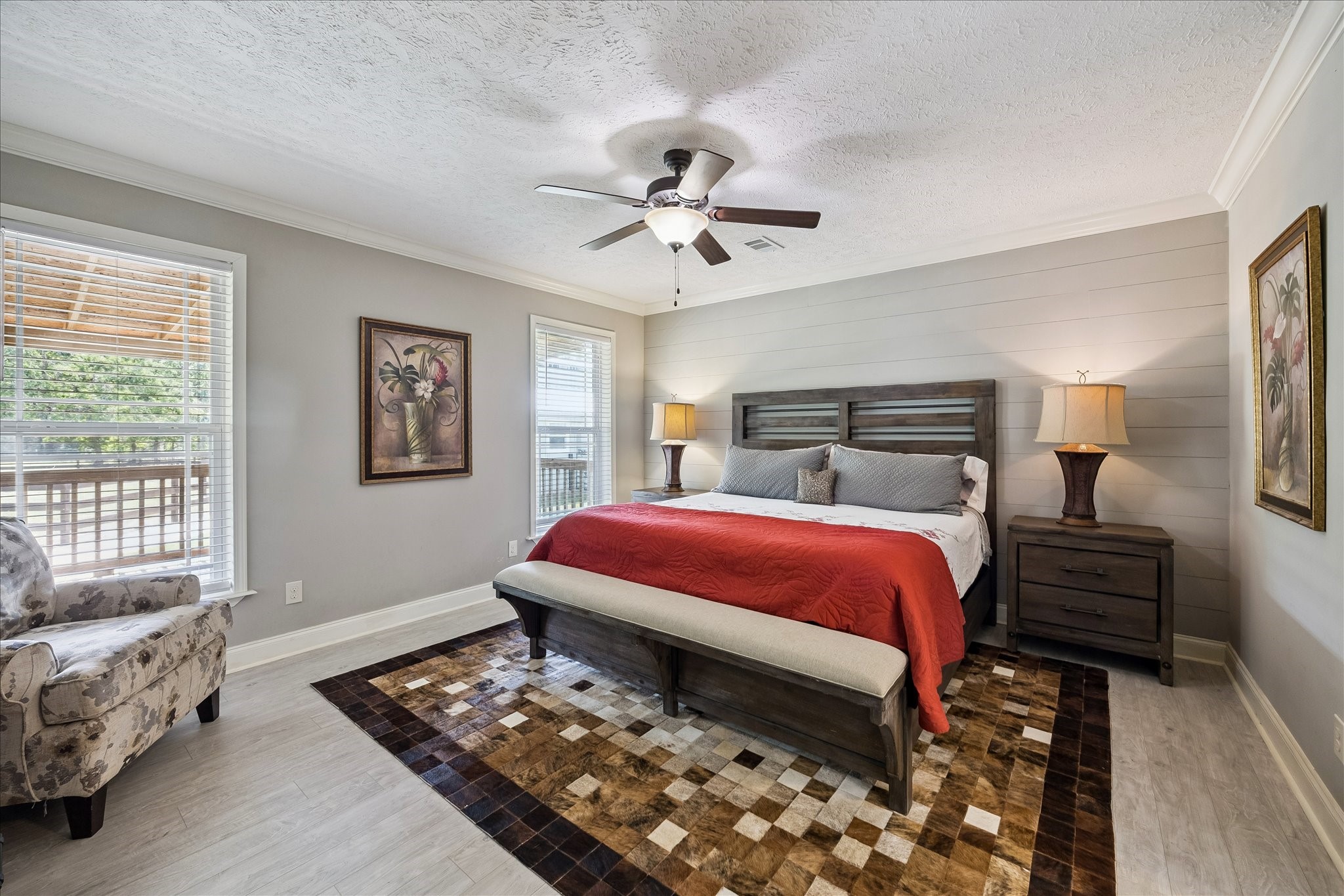 15946 Farm To Market Road 1094 Cat Spring, TX 78933 - Photo 18 of 50 a bed room with a bed and a window
