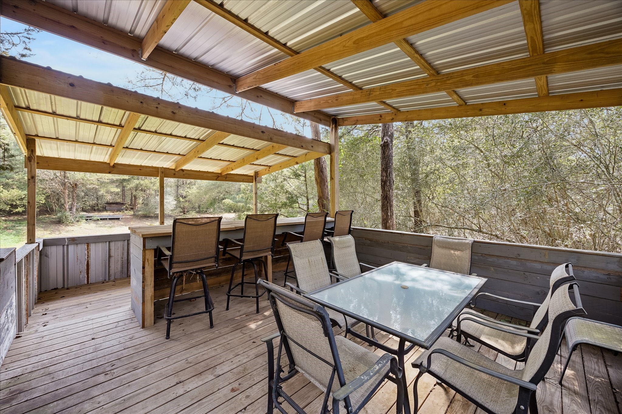 15946 Farm To Market Road 1094 Cat Spring, TX 78933 - Photo 41 of 50 a view of an outdoor space with seating area
