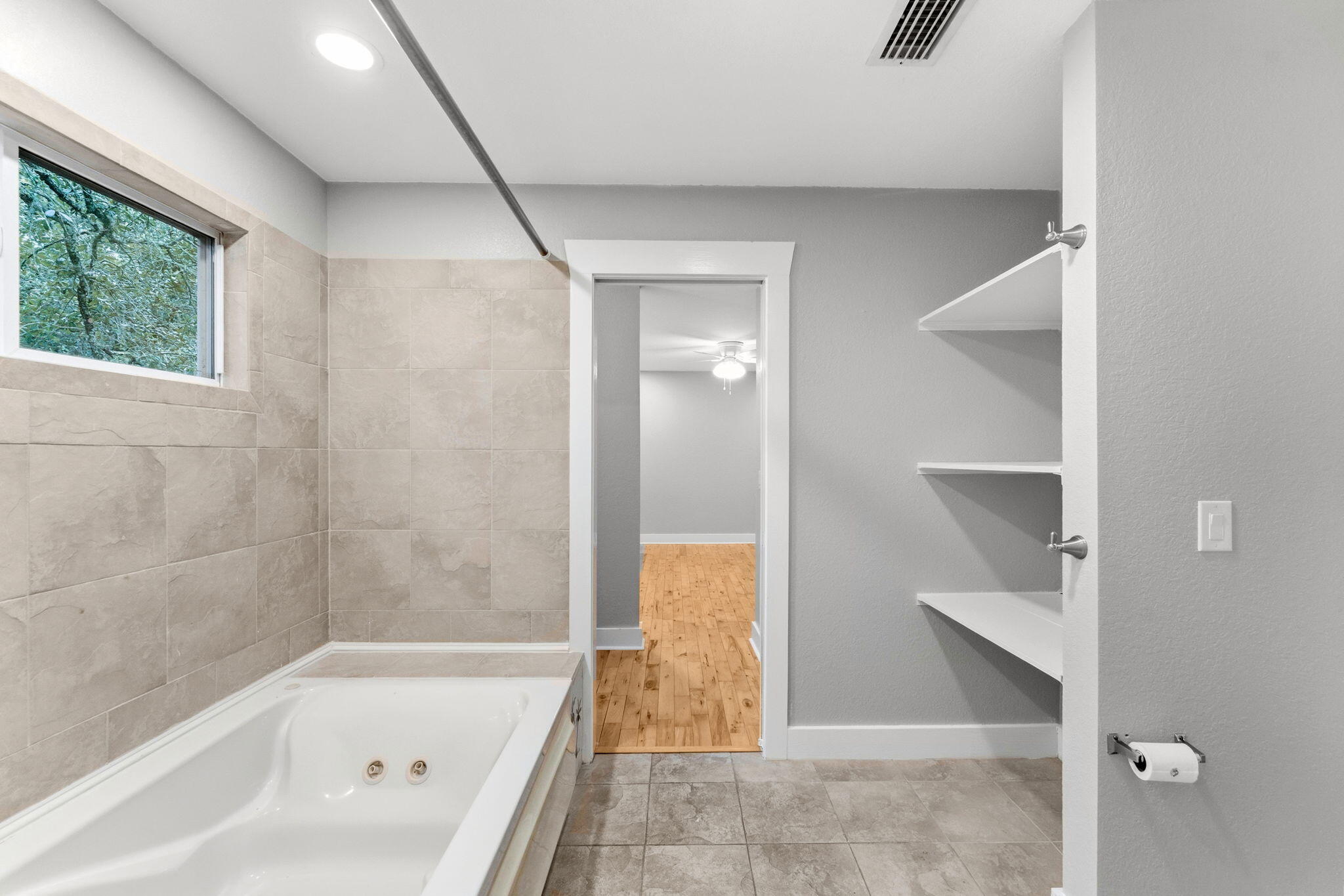 128 Bay Magnolia Lane Santa Rosa Beach, FL 32459 - Photo 35 of 61 a bathroom with a bathtub and shower