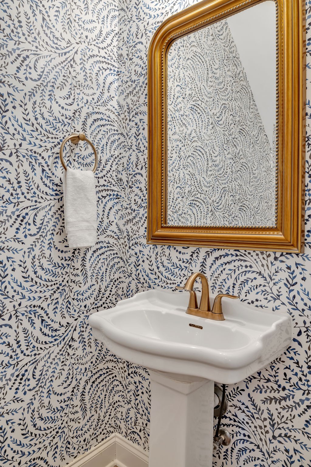 1302 Jewell Avenue Franklin, TN 37064 - Photo 14 of 68 a bathroom with a sink and a mirror