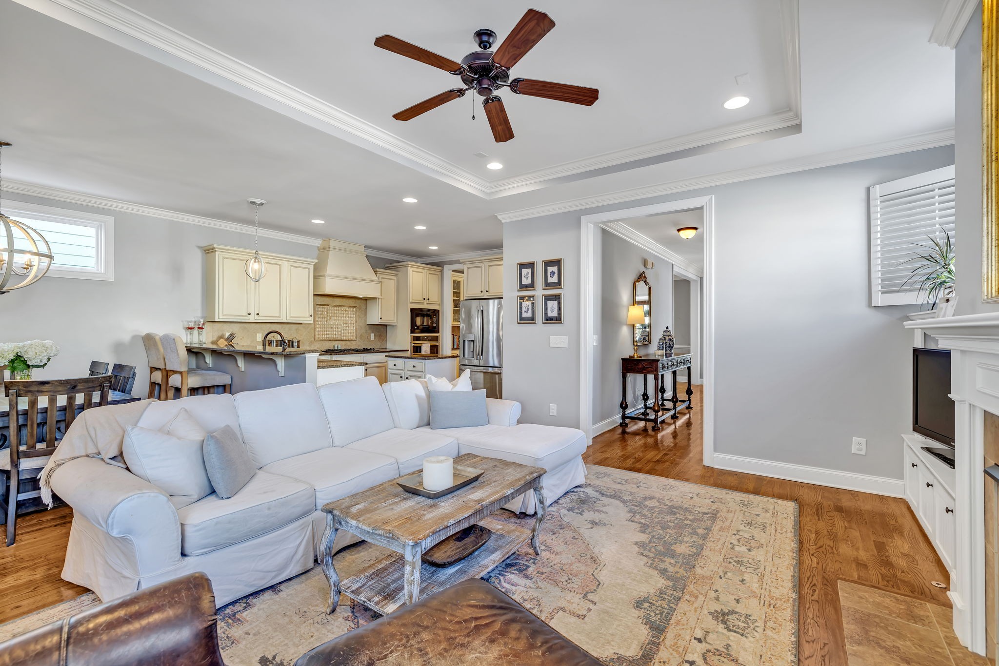 1302 Jewell Avenue Franklin, TN 37064 - Photo 24 of 68 a living room with furniture kitchen view and a window