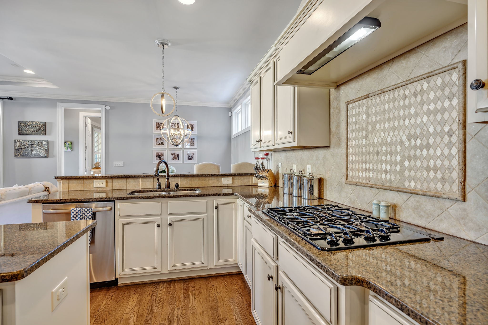 1302 Jewell Avenue Franklin, TN 37064 - Photo 32 of 68 a kitchen with a sink stove and cabinets