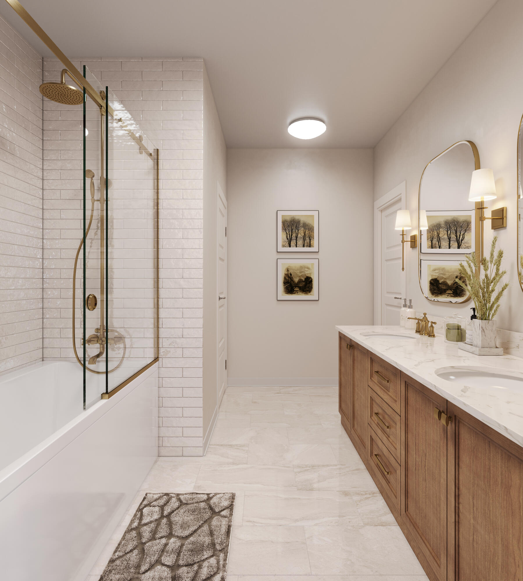 59 Whispering Creek Trail Ringgold, GA 30736 - Photo 12 of 24 Townhomes Bathroom