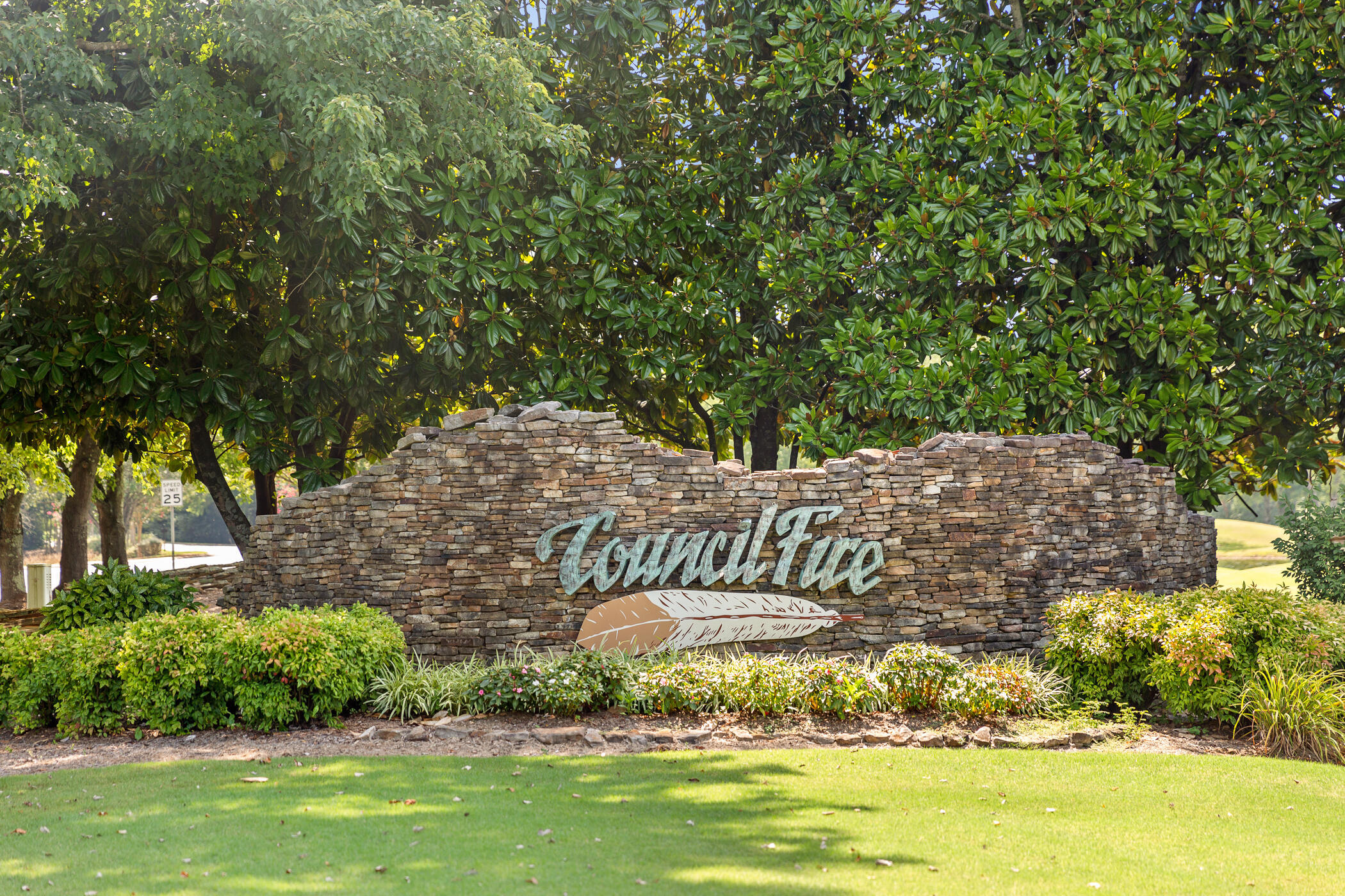 59 Whispering Creek Trail Ringgold, GA 30736 - Photo 16 of 24 Council Fire Entrance Sign