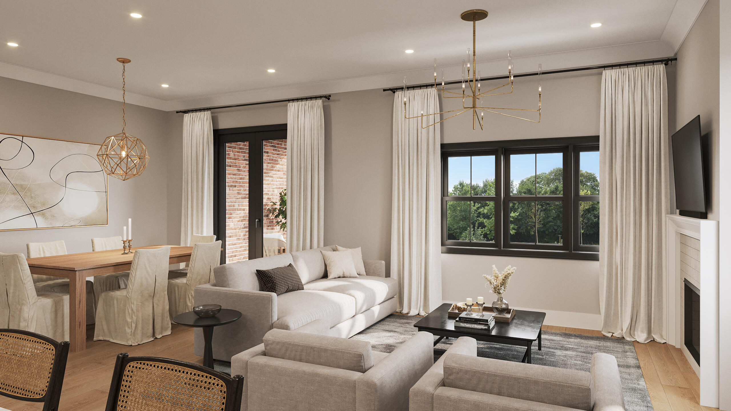 59 Whispering Creek Trail Ringgold, GA 30736 - Photo 8 of 24 Townhomes Living Room