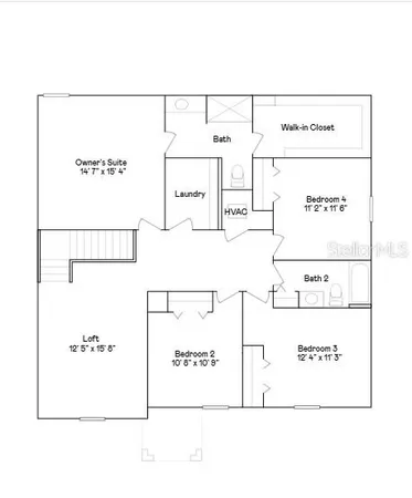 a picture of a room with a white and white wall