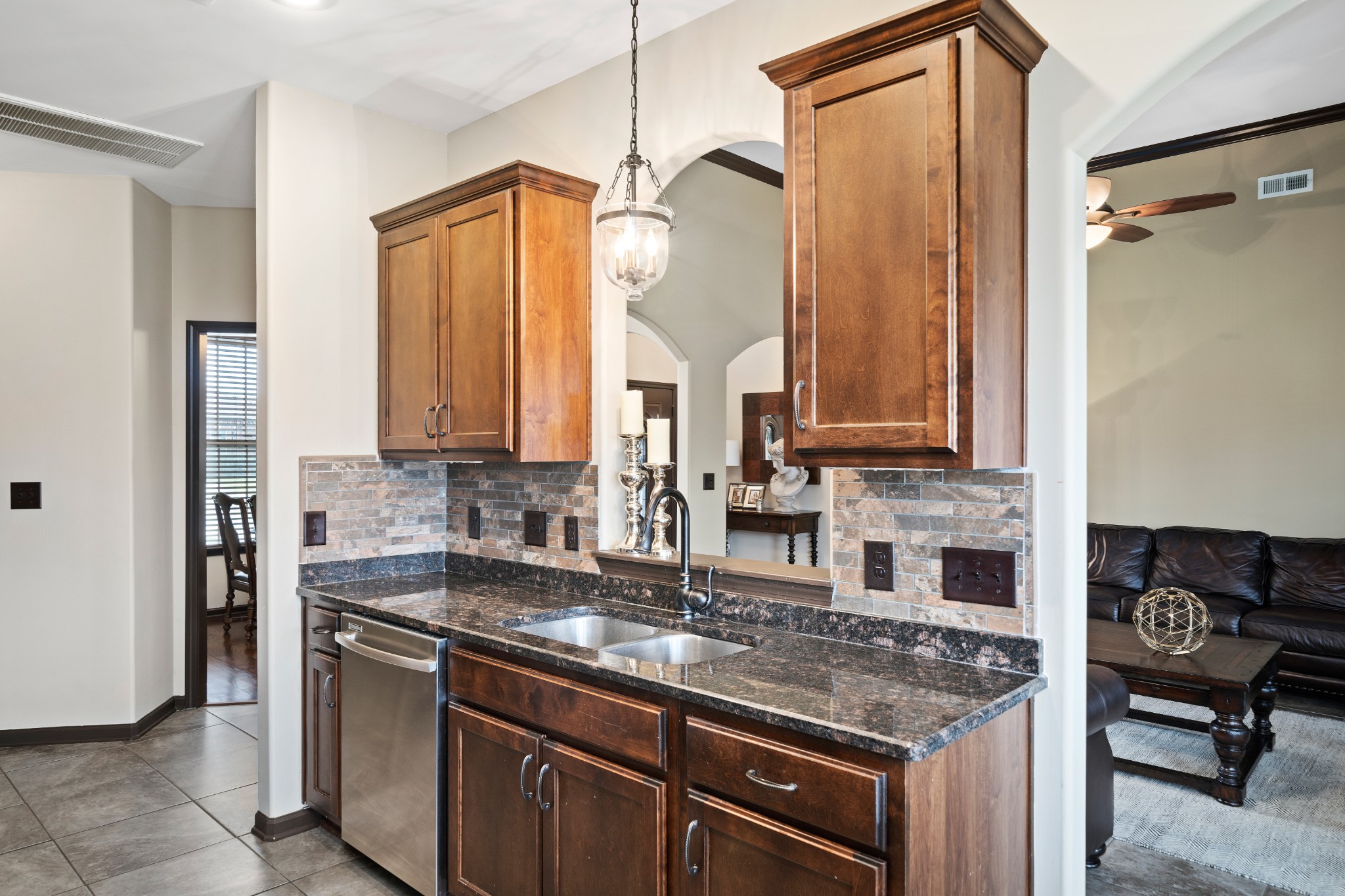 1439 Raven Road Clarksville, TN 37042 - Photo 10 of 28 a kitchen with cabinets a sink and appliances