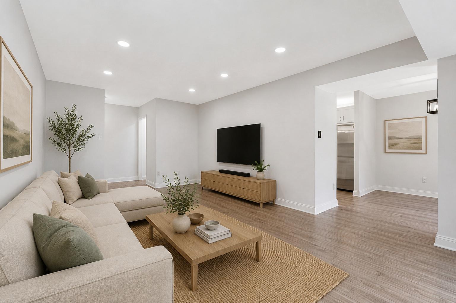 2012 Colts Neck Road, Unit 21A Reston, VA 20191 - Photo 6 of 44 Bright airy modern living space. VIrtual staging.