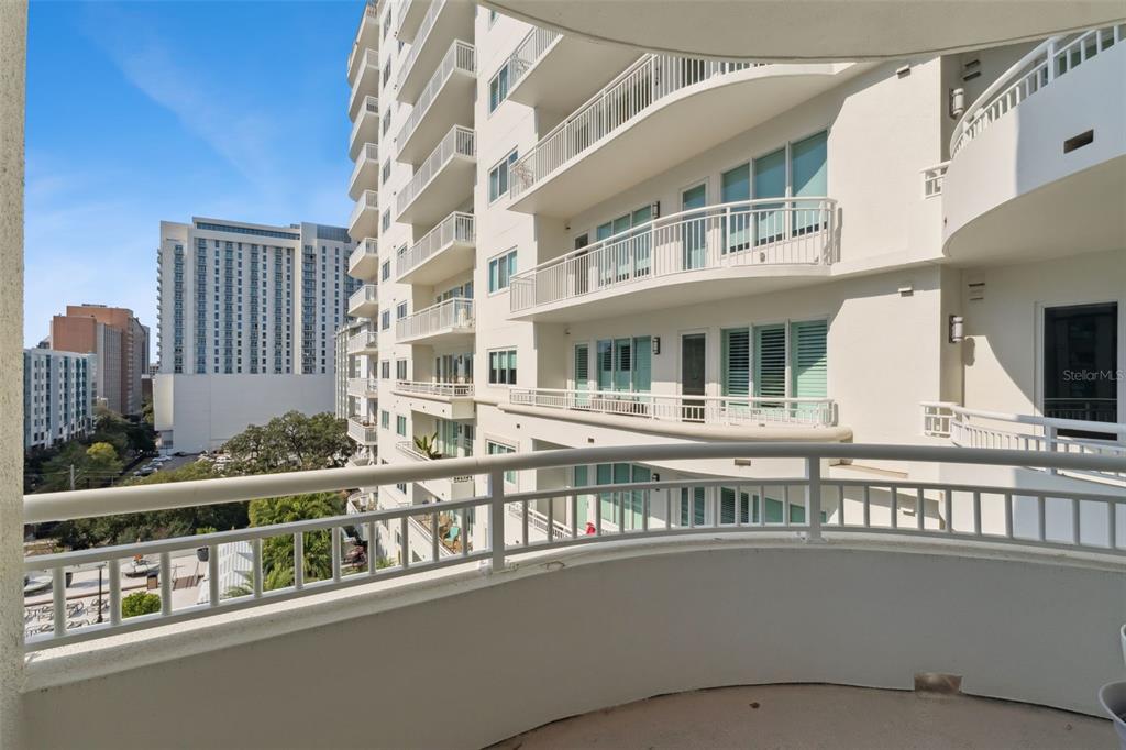 100 South Eola Drive, Unit 911 Orlando, FL 32801 - Photo 34 of 53 front view of a building with a lot of windows