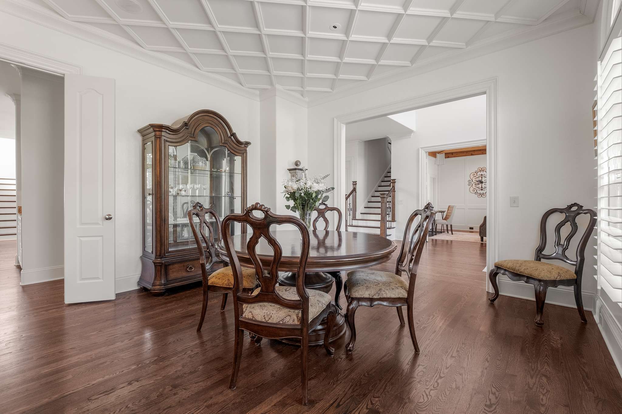 673 Legends Crest Drive Franklin, TN 37069 - Photo 12 of 81 a dining room with furniture and wooden floor