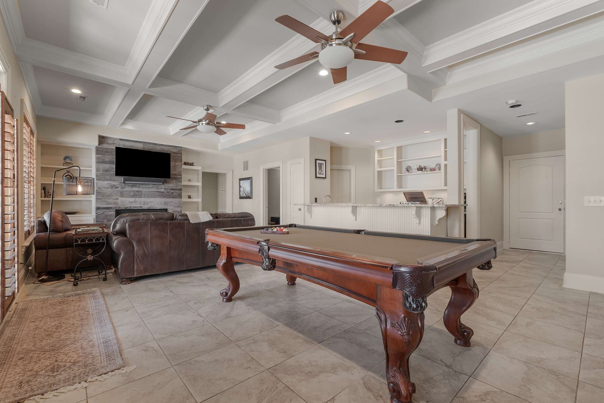 673 Legends Crest Drive Franklin, TN 37069 - Photo 53 of 81 a living room with furniture and a flat screen tv