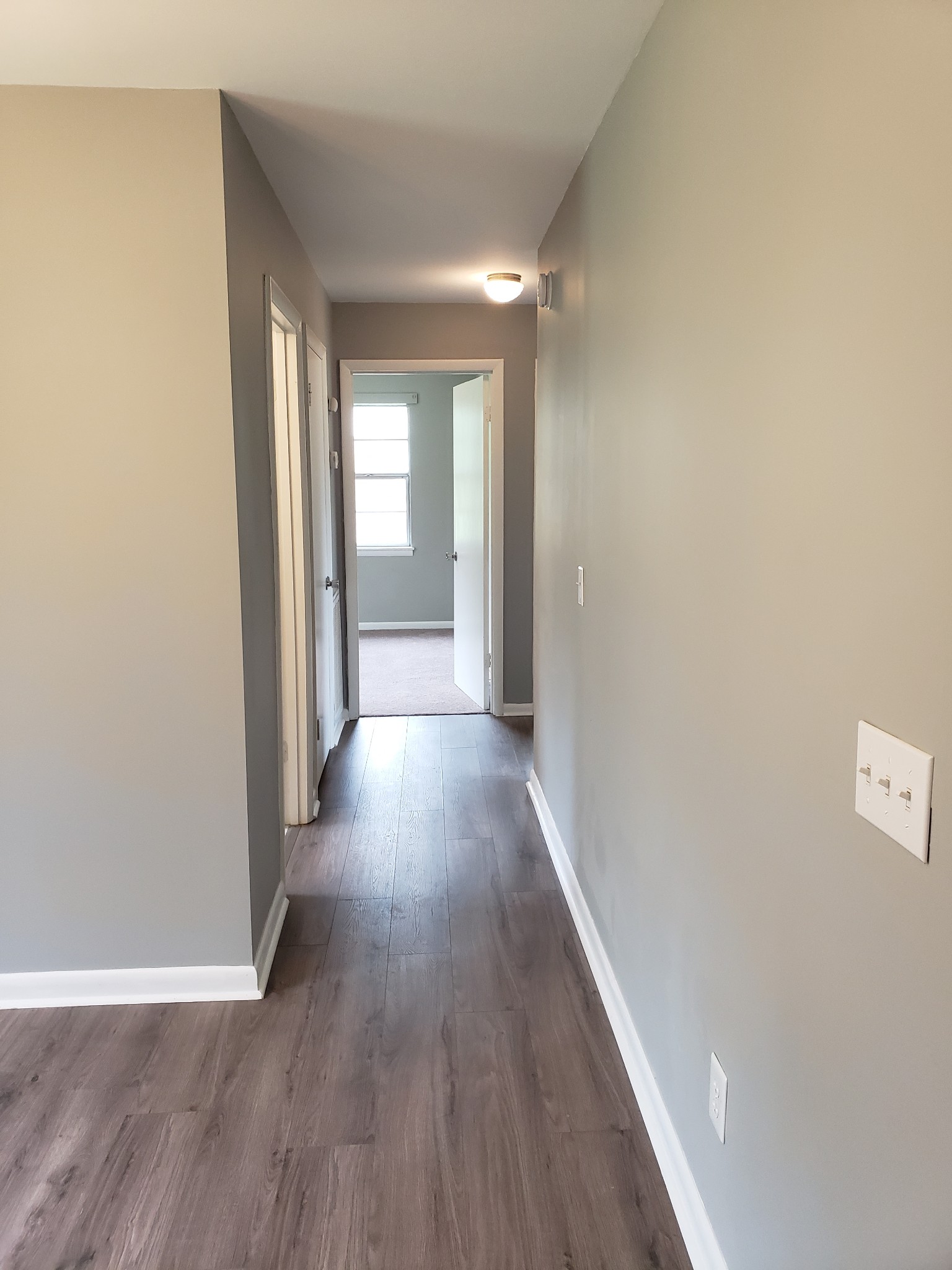 814 Miles Road Pulaski, TN 38478 - Photo 19 of 35 a view of hallway with wooden floor