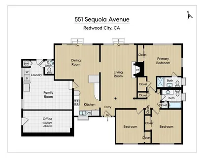 $1,998,000 | 551 Sequoia Avenue, Redwood City, CA 94061