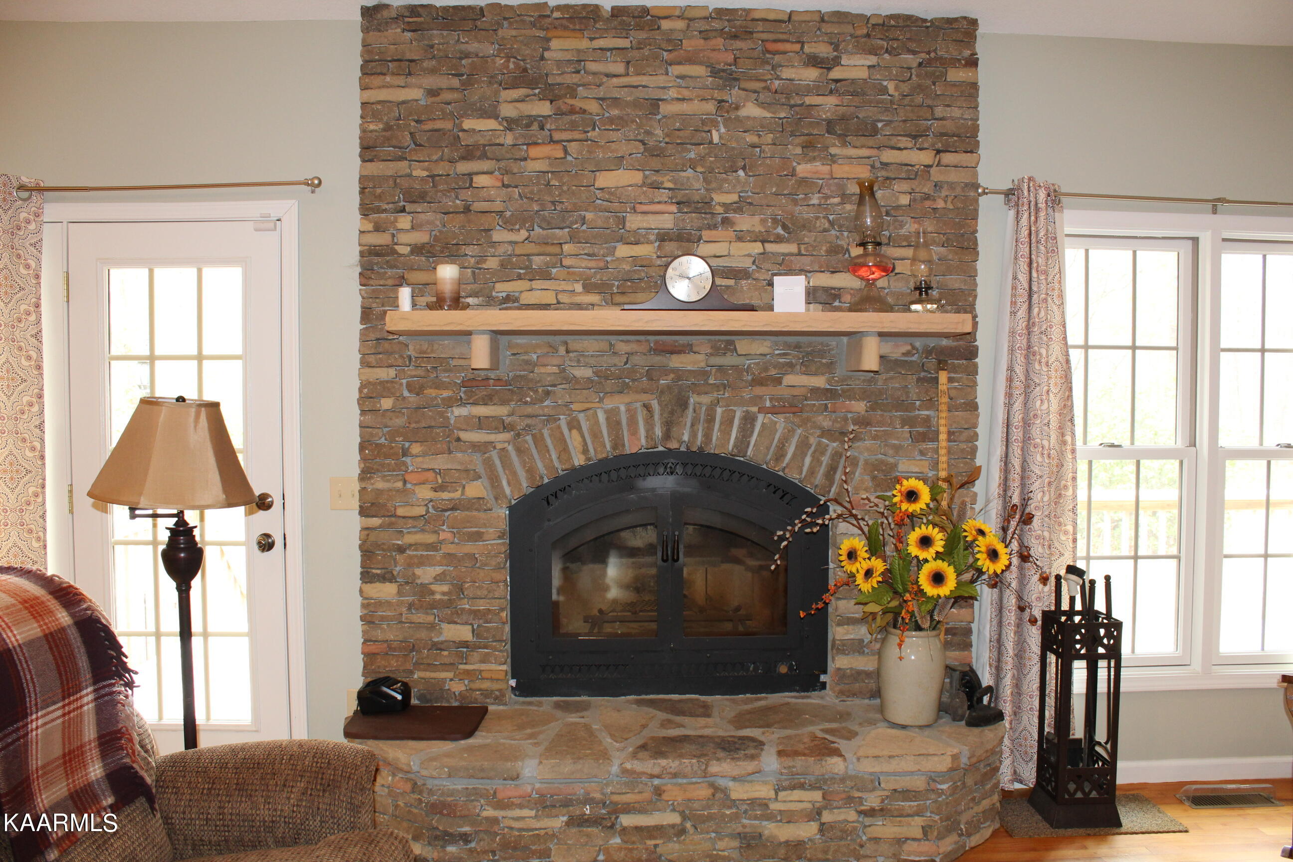 1609 East Overlook Road Monterey, TN 38574 - Photo 6 of 24 Stack stone fireplace