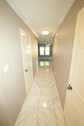 a view of entryway and hall