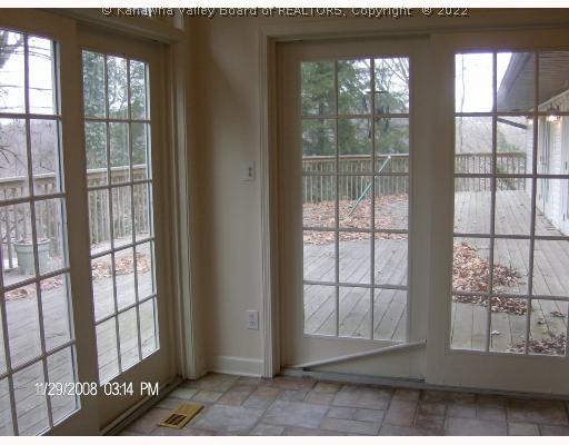 1430 Nottingham Road Charleston, WV 25314 - Photo 8 of 8 Patio/Deck. Access from house in many different locations quite a VIEW and PRIVACY!