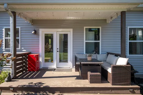 a view of house with outdoor space