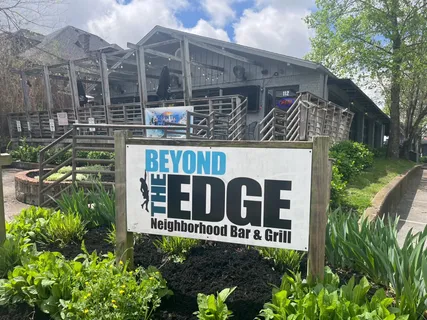 a view of a street sign