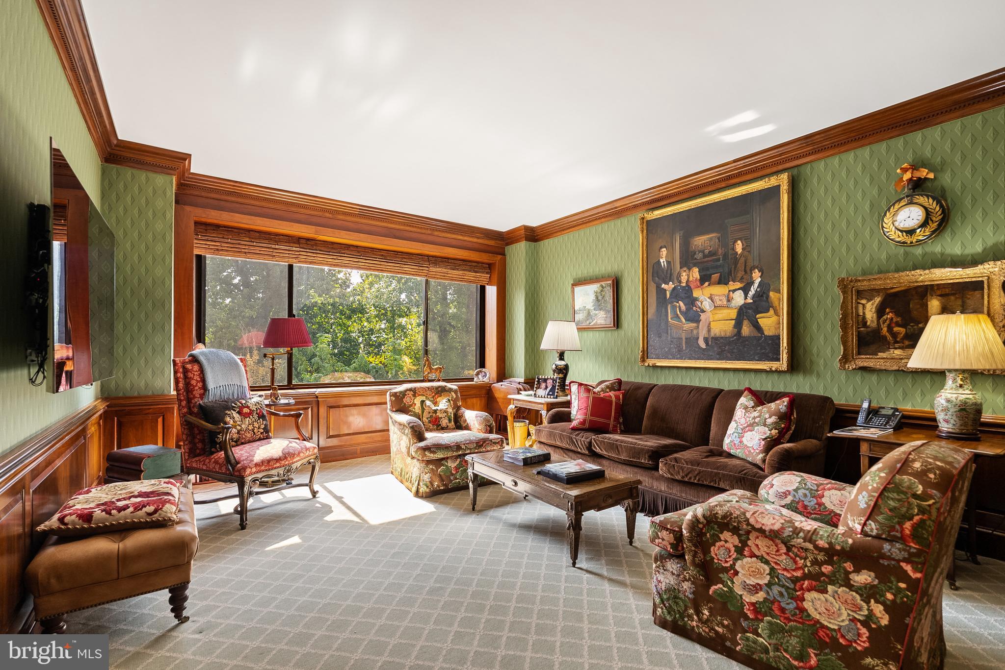 2700 Calvert Street Northwest, Unit 418 Washington, DC 20008 - Photo 12 of 28 a living room with furniture and a large window