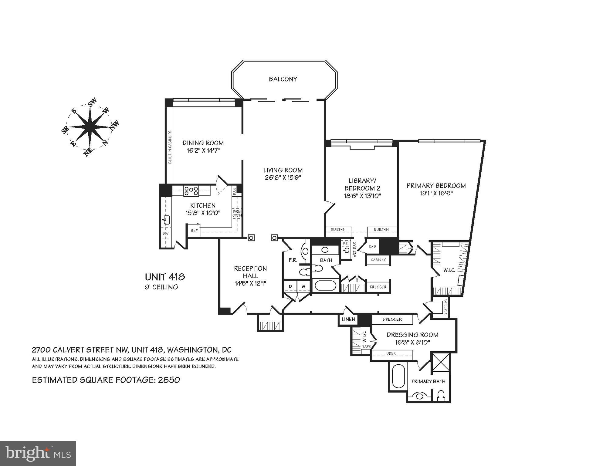 2700 Calvert Street Northwest, Unit 418 Washington, DC 20008 - Photo 28 of 28 a picture of a book shelf
