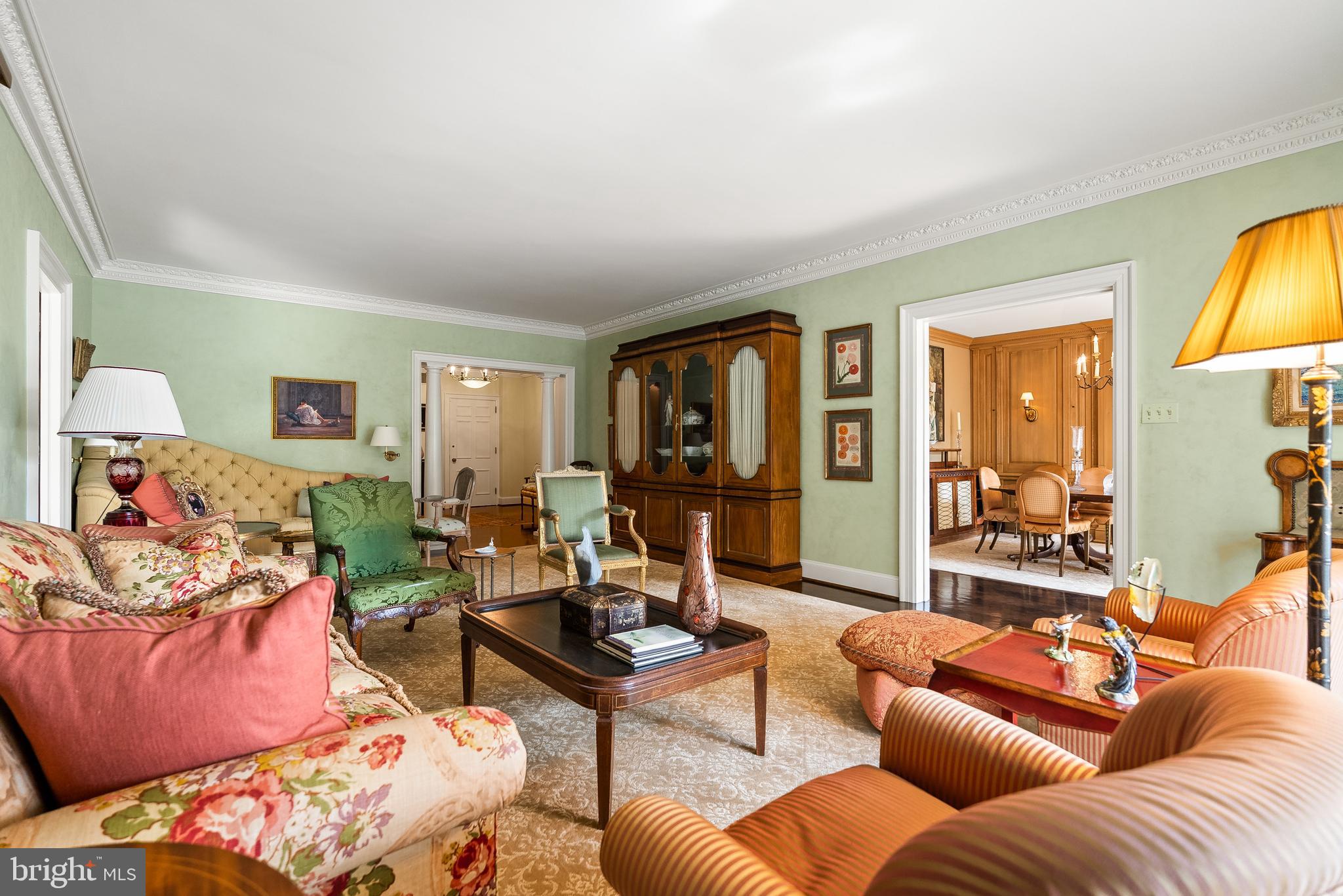 2700 Calvert Street Northwest, Unit 418 Washington, DC 20008 - Photo 5 of 28 a living room with furniture and a large window