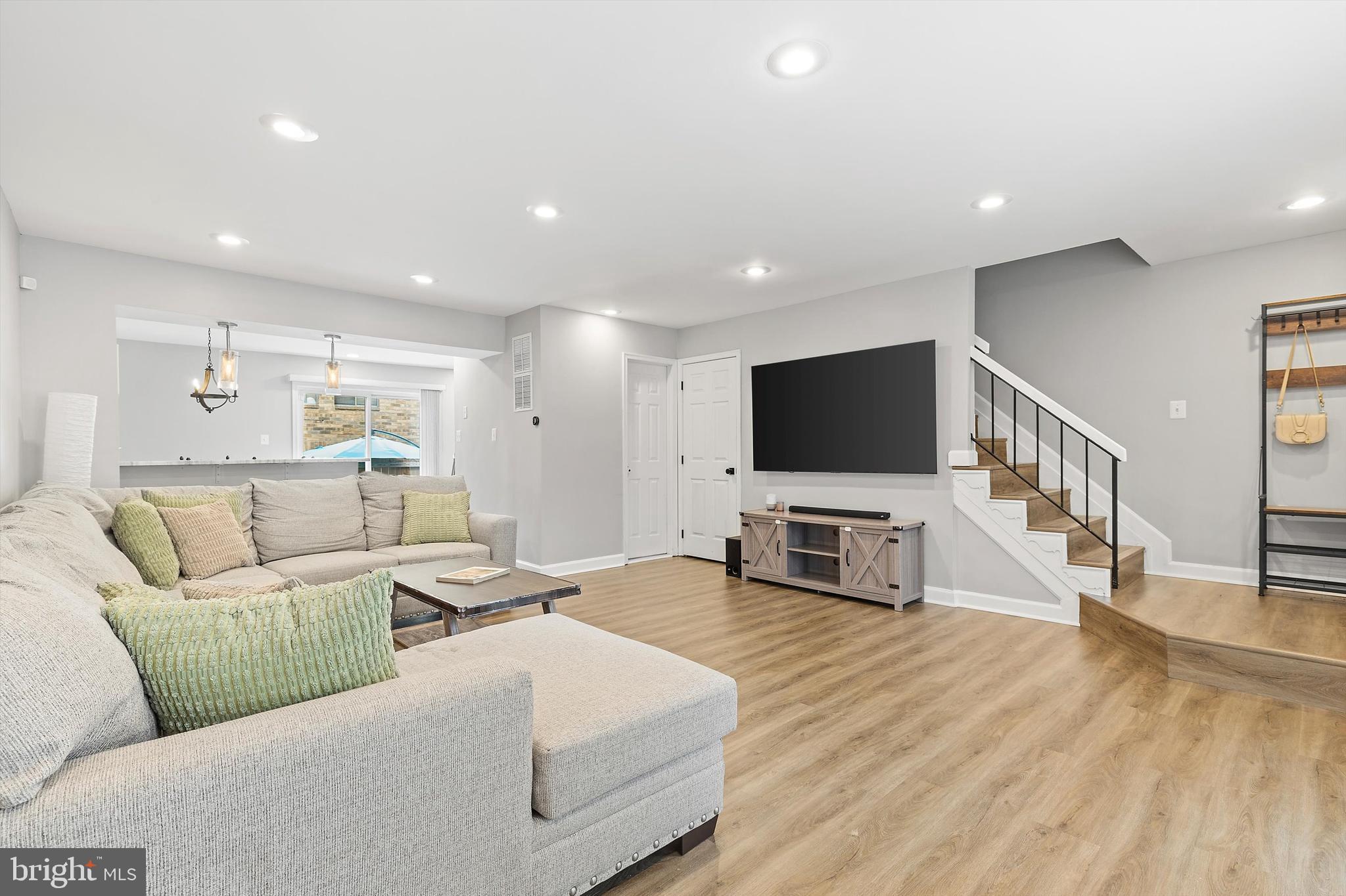 3135 Apple Road Northeast, Unit 4 Washington, DC 20018 - Photo 2 of 22 Open Layout, heigh ceiling & recessed lighting